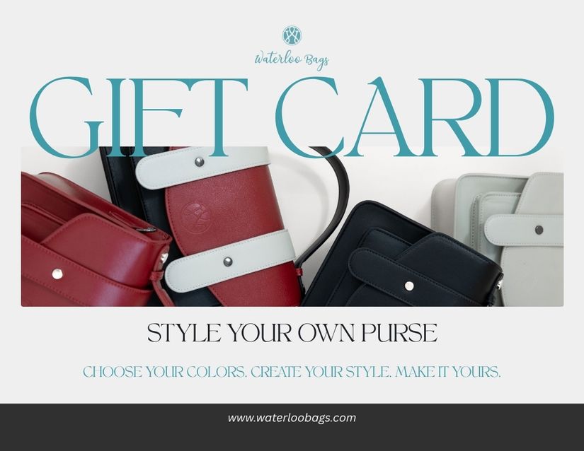 Gift Card for purchases at Waterloo Bags