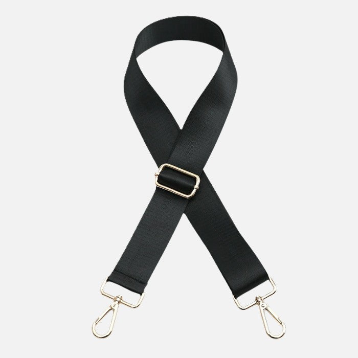 Adjustable Wide Solid Color Crossbody Purse Strap