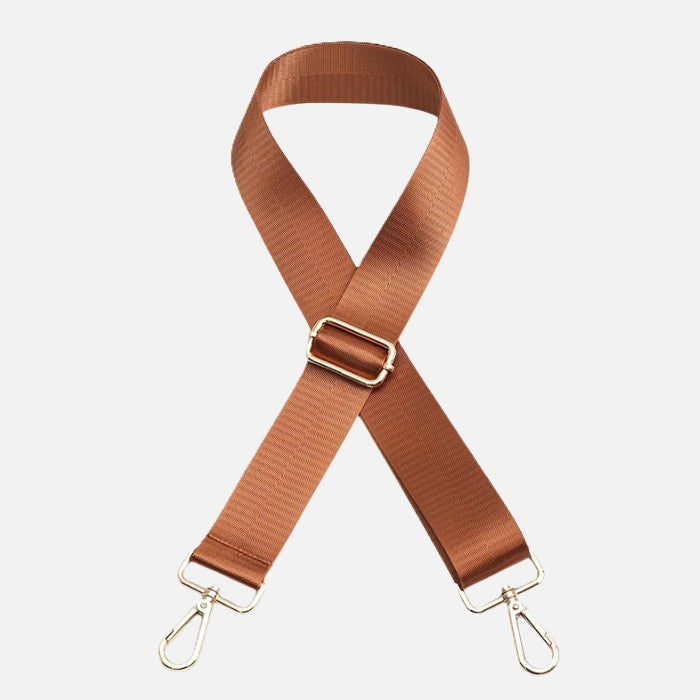 Adjustable Wide Solid Color Crossbody Purse Strap