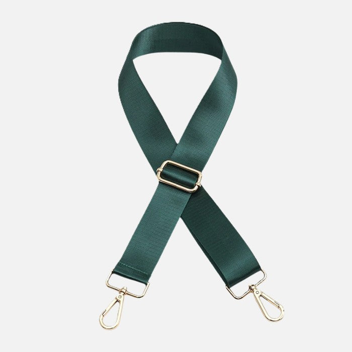 Adjustable Wide Solid Color Crossbody Purse Strap