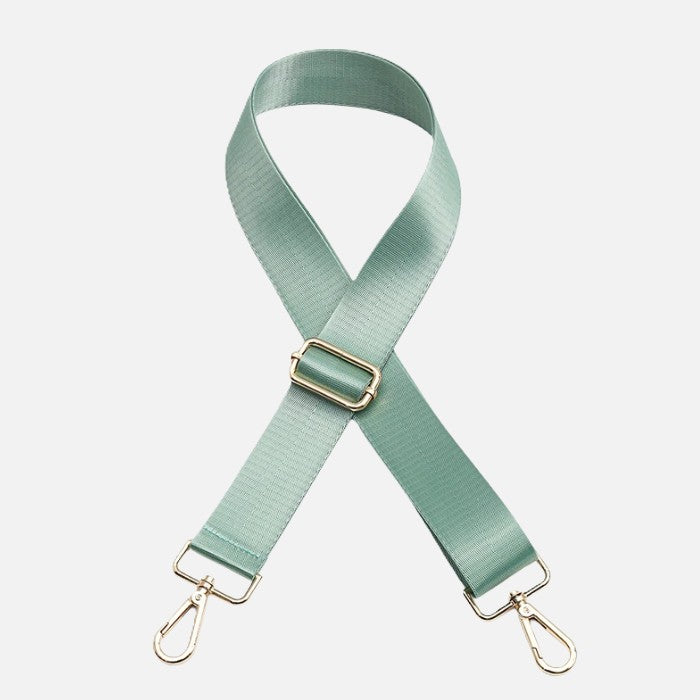 Adjustable Wide Solid Color Crossbody Purse Strap