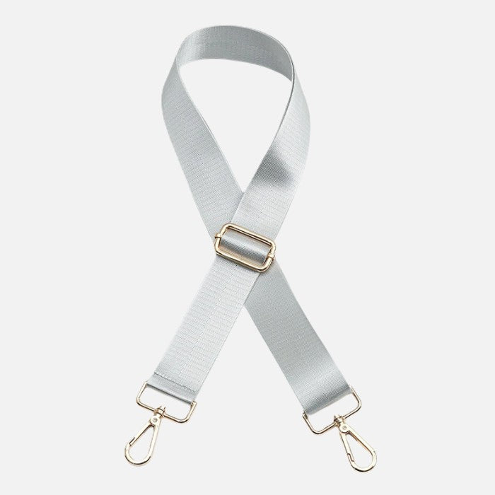 Adjustable Wide Solid Color Crossbody Purse Strap