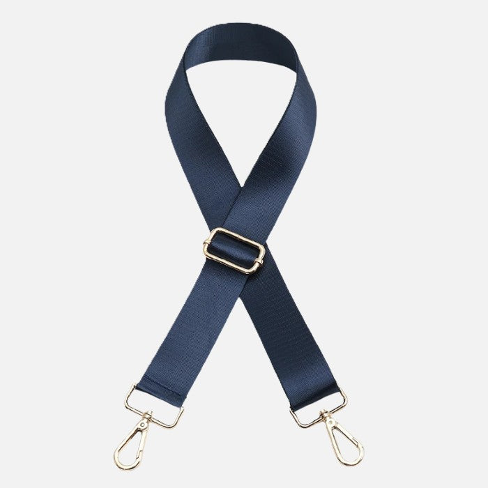 Adjustable Wide Solid Color Crossbody Purse Strap