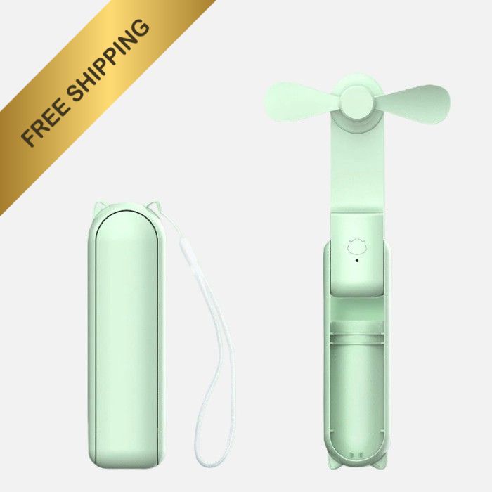 Portable Rechargeable Purse Fan