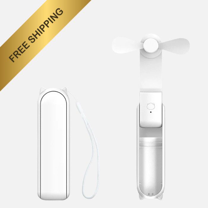 Portable Rechargeable Purse Fan