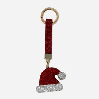 Festive Santa Hat Purse Charm