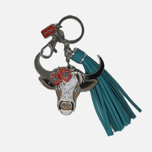 Southwestern-style Cow Charm